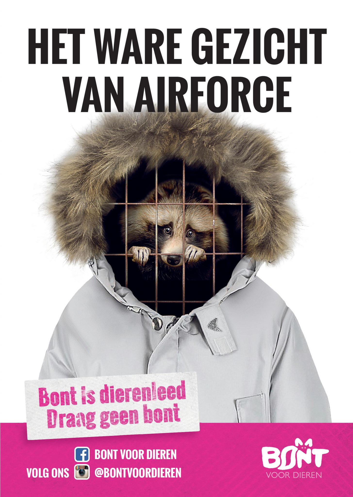 De kerk Verlating Gang Uitspraak Reclame Code Commissie: kledingmerk Airforce misleidt consument  bij verkoop bontkragen – Bont voor Dieren