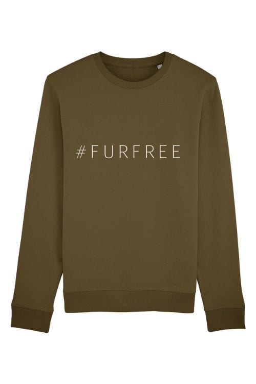 Sweatshirt olijfgroen #furfree - Afbeelding 4
