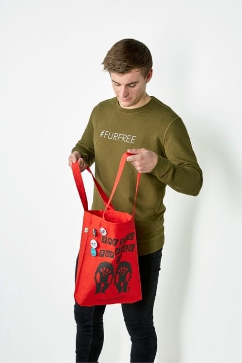 Sweatshirt olijfgroen #furfree - Afbeelding 3