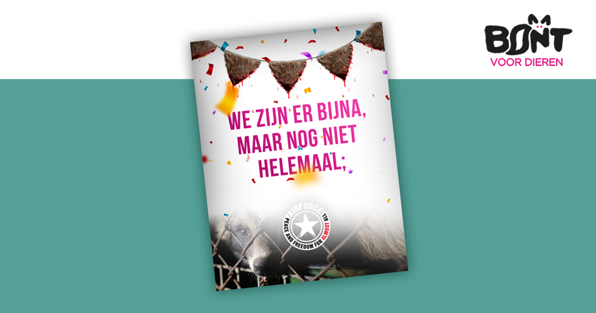 Airforce: geen bont op programma! – Bont voor Dieren Airforce: geen bont op programma! – Bont voor Dieren