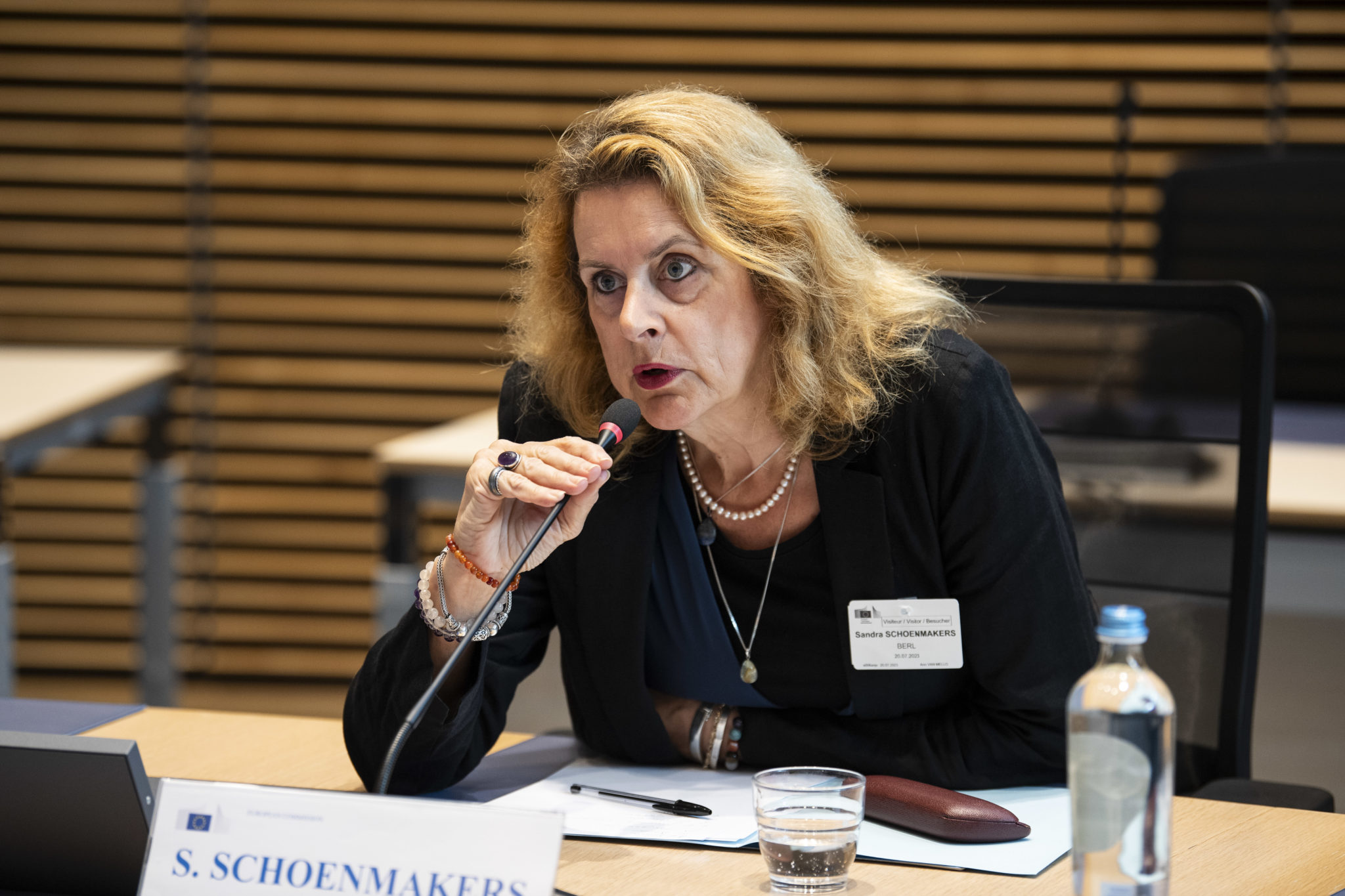 On 20 July 2023, V?ra Jourová, Vice-President of the European Commission in charge of Values and Transparency, and Stella Kyriakides, European Commissioner for Health and Food Safety remotely, receive the representatives of the successful European Ci